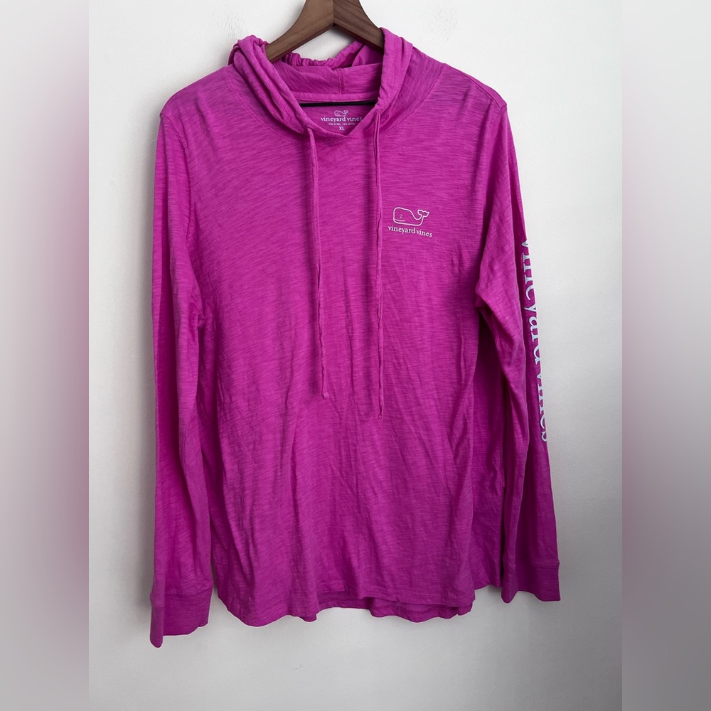 Vineyard Vines Pink Hoodie Sweatshirt